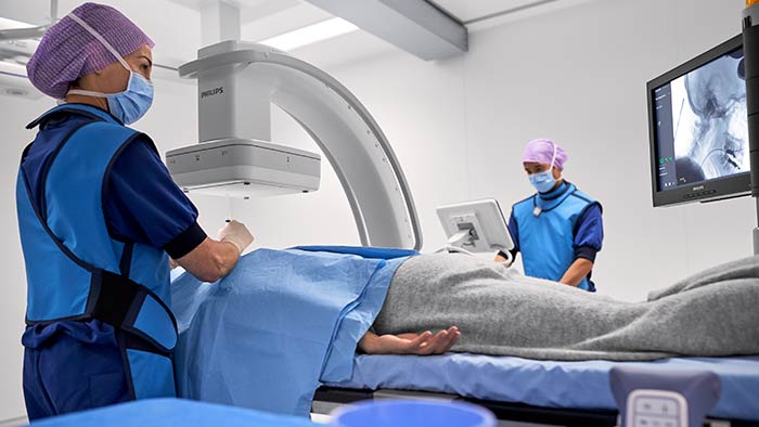 Mobile C-arms for pain management