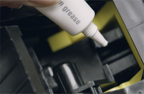 Змащування групи заварювання