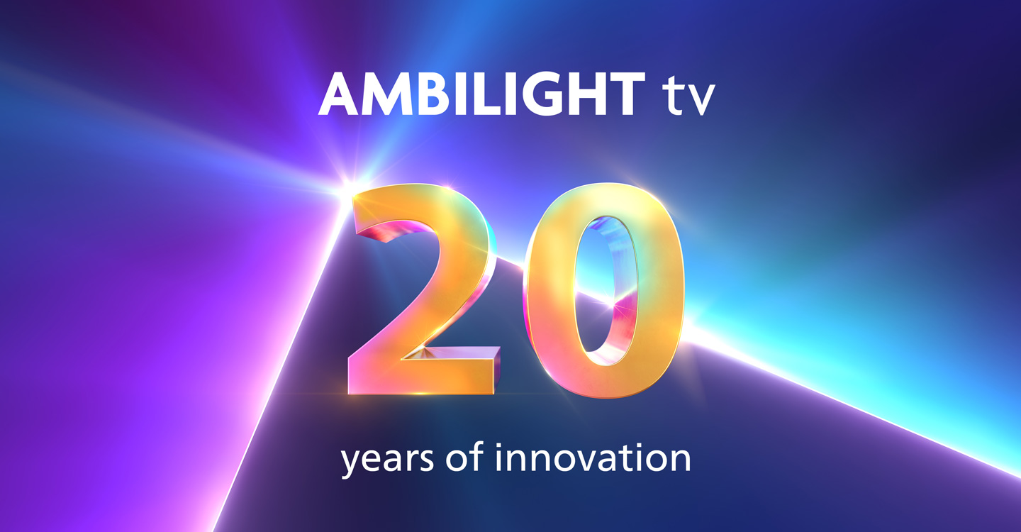 20 років телевізорів з Ambilight