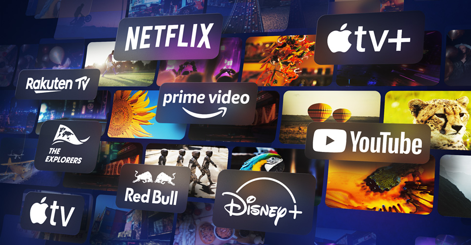 Сервіси для стрімінгу та застосунки