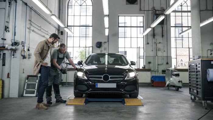 Замена ламп парами