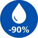 піктограма меншої кількості жиру