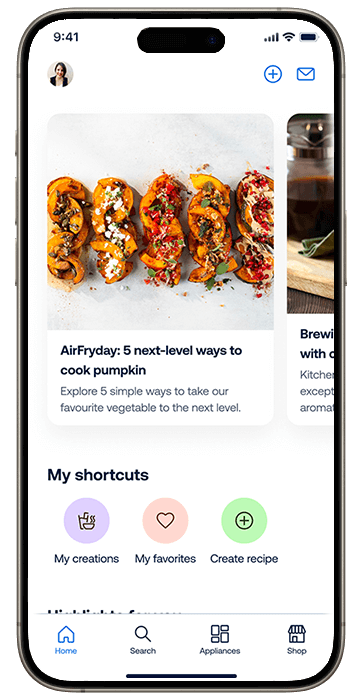 Главный экран HomeID на смартфоне