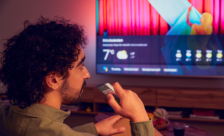 Функція голосового керування Smart TV, мобільна версія