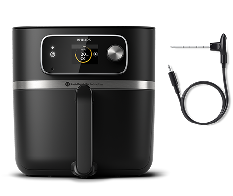 Philips Airfryer Combi 7000 Series XXL with Integrated Food Thermometer, HD9880
