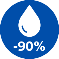 Піктограма &laquo;на 90&nbsp;% менше жиру&raquo;