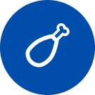 Піктограма курячих ніжок