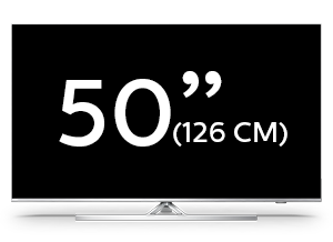 50-дюймовий світлодіодний телевізор Philips 4K UHD Android TV серії Performance