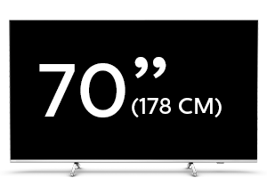 70-дюймовий світлодіодний телевізор Philips 4K UHD Android TV серії Performance